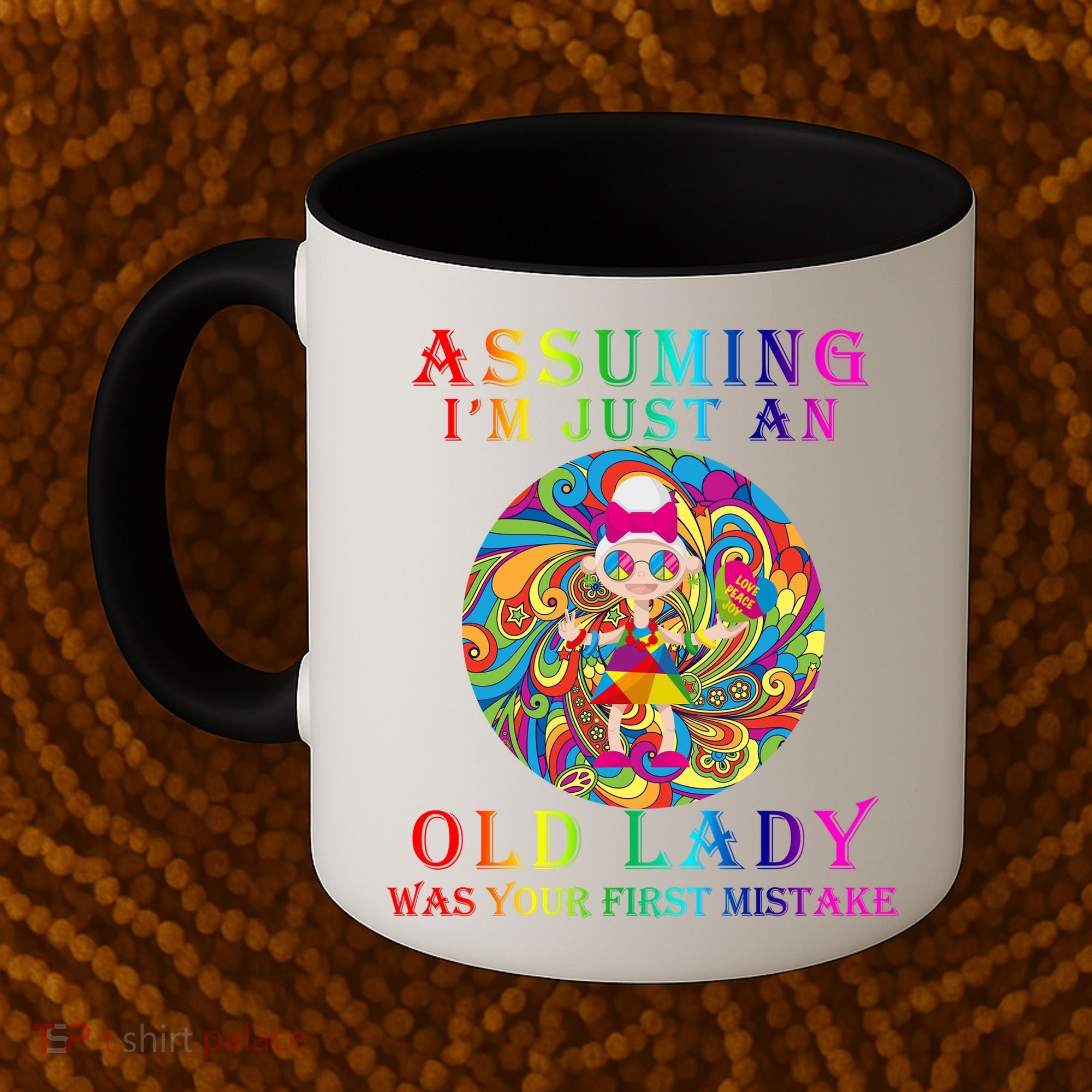 Funny Old Lady Coffee Mug