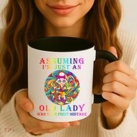 Funny Old Lady Coffee Mug thumb 3