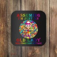 Funny Old Lady Coaster thumb 0