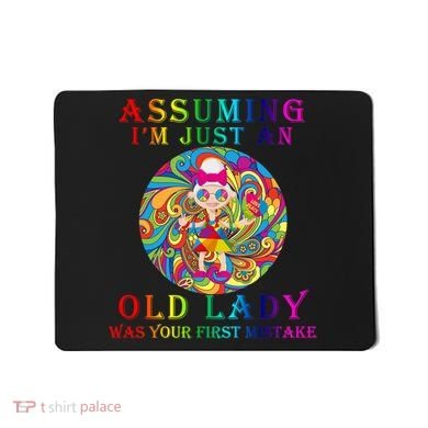 Funny Old Lady Mousepad