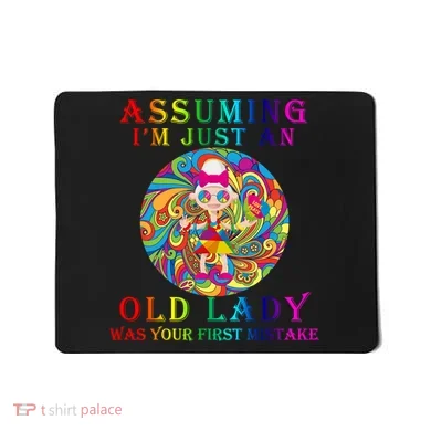 Funny Old Lady Mousepad