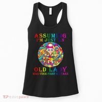 Funny Old Lady Women's Tank Top thumb 0