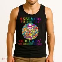 Funny Old Lady Tank Top thumb 3