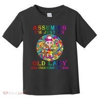 Funny Old Lady Toddler T-Shirt thumb 0