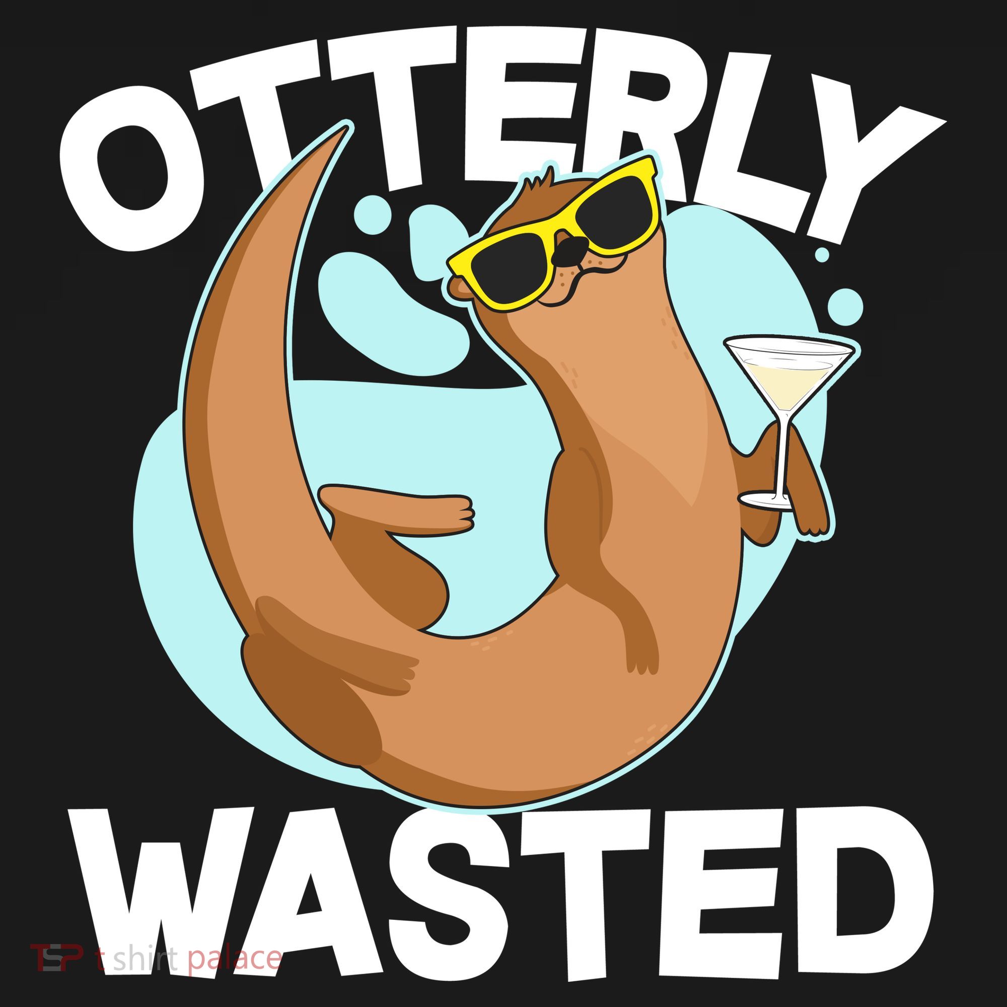 Funny Otterly Wasted Drunk Otter Pajama Set