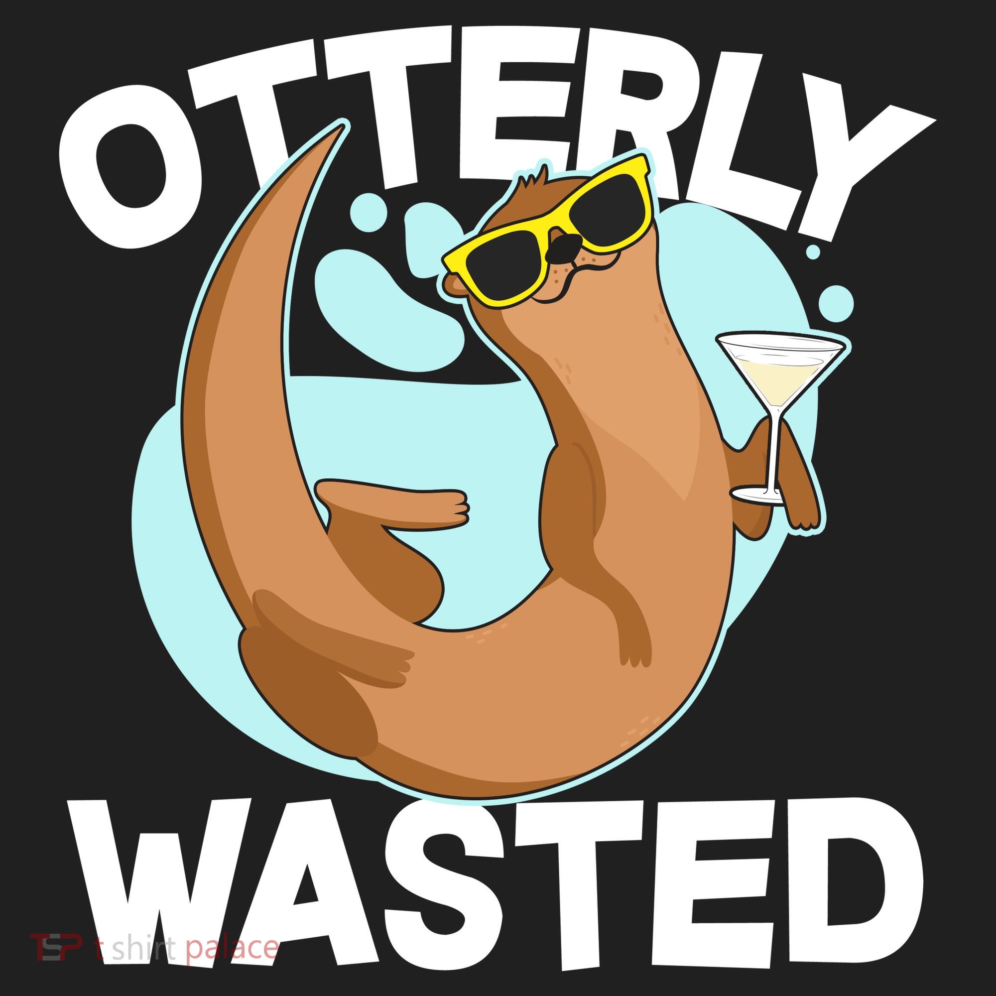 Funny Otterly Wasted Drunk Otter Hat