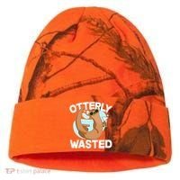 Funny Otterly Wasted Drunk Otter Kati Licensed 12" Camo Cuffed Beanie thumb 0