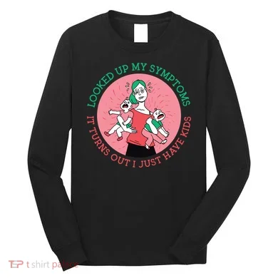 Funny Overwhelmed Mom Long Sleeve Shirt