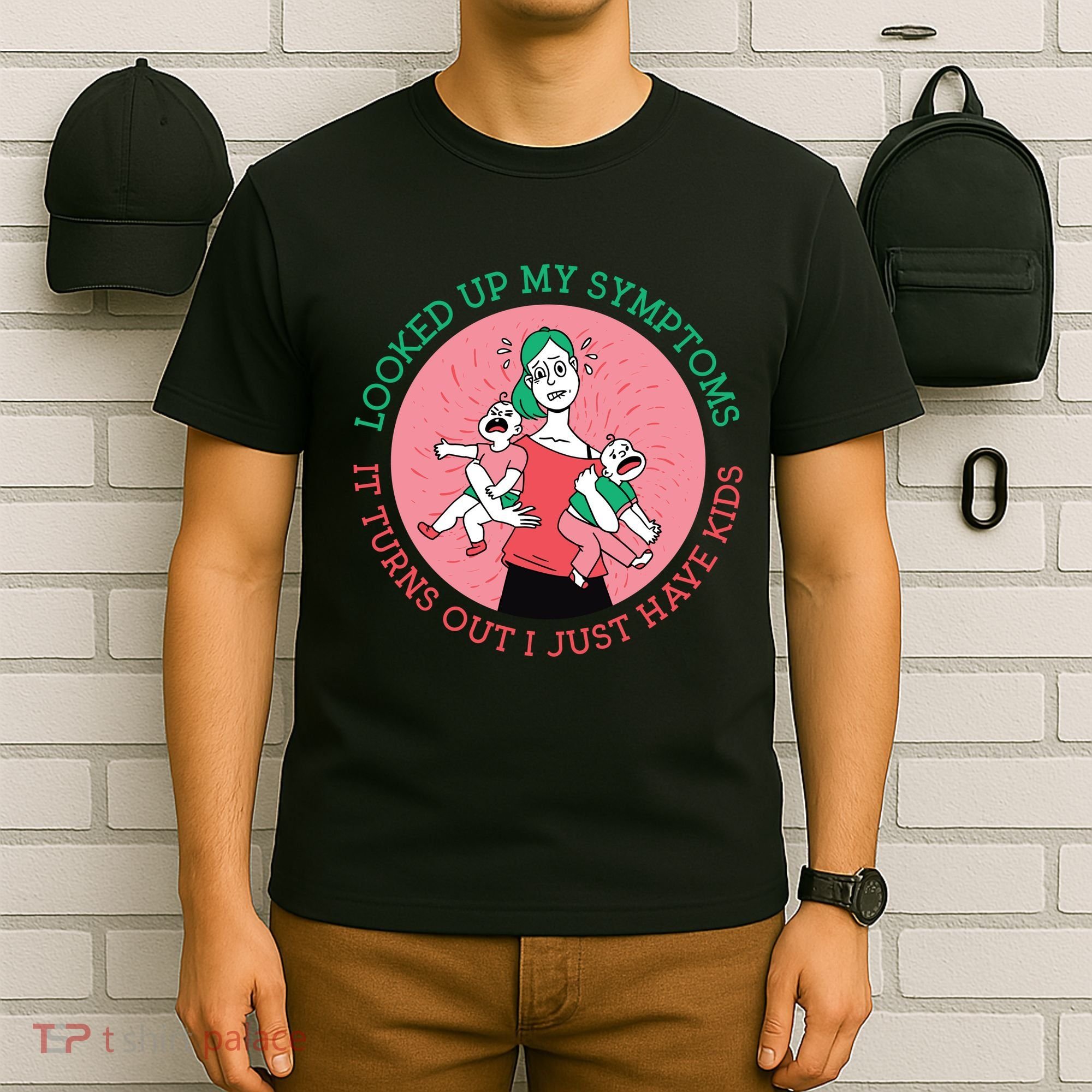 Funny Overwhelmed Mom T-Shirt