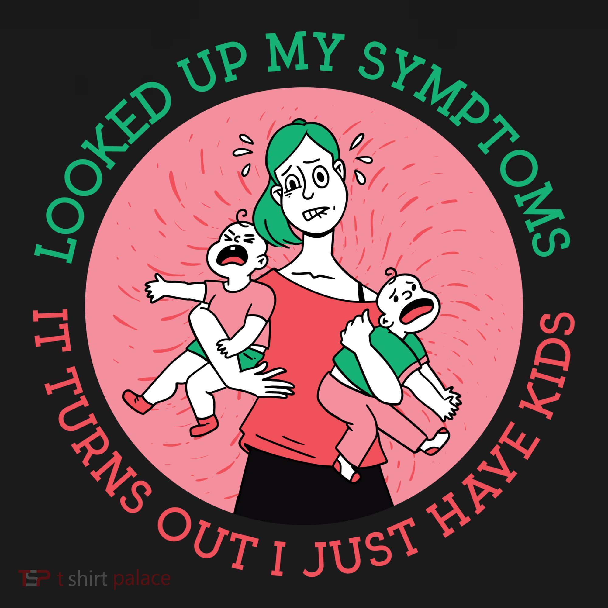 Funny Overwhelmed Mom T-Shirt