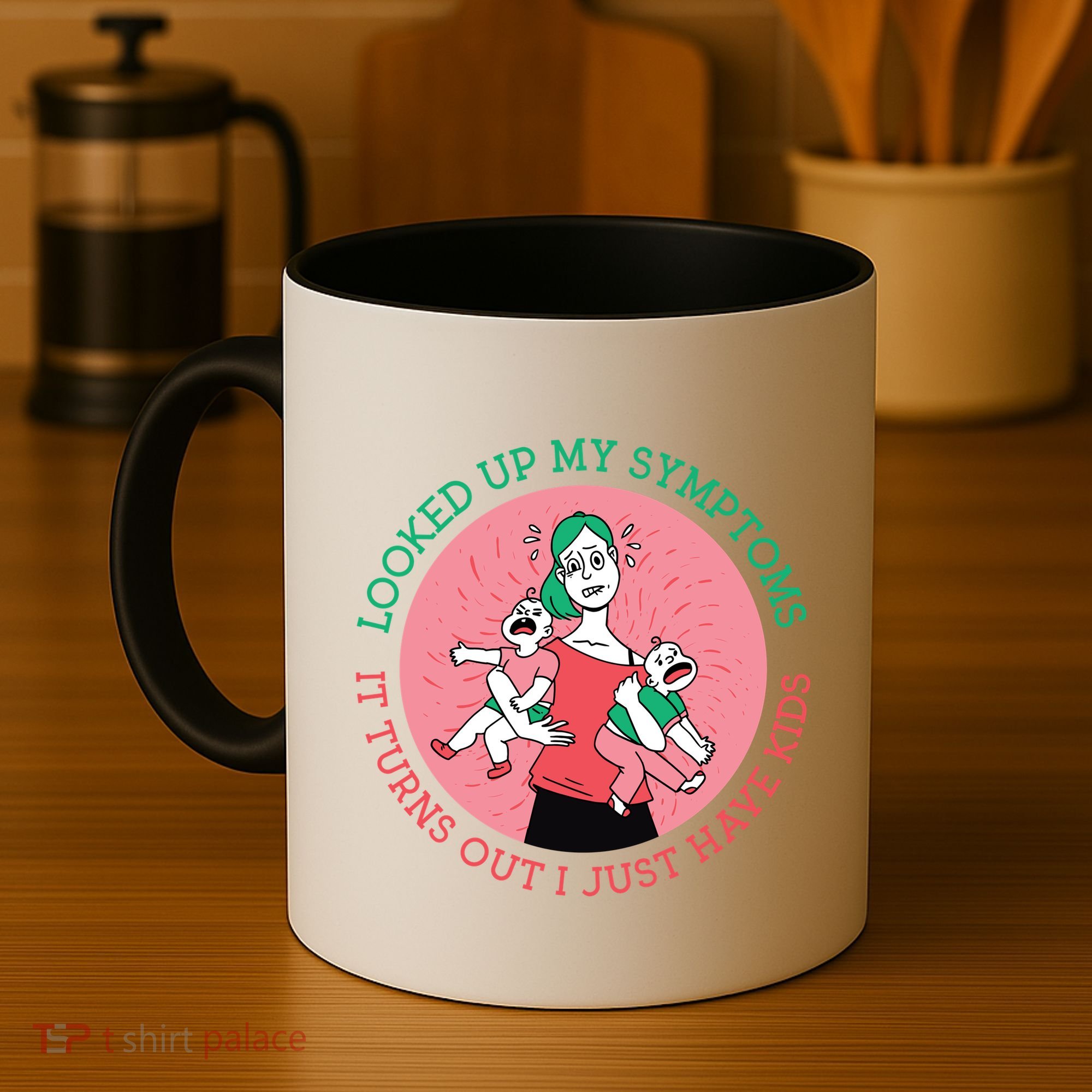 Funny Overwhelmed Mom Coffee Mug