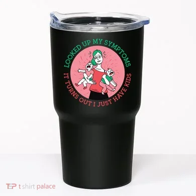 Funny Overwhelmed Mom Tumbler