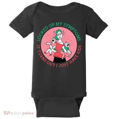 Funny Overwhelmed Mom Baby Bodysuit
