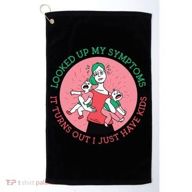 Funny Overwhelmed Mom Golf Towel