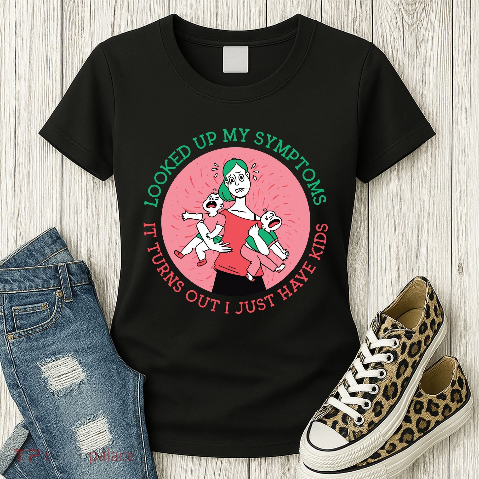 Funny Overwhelmed Mom Women's T-Shirt