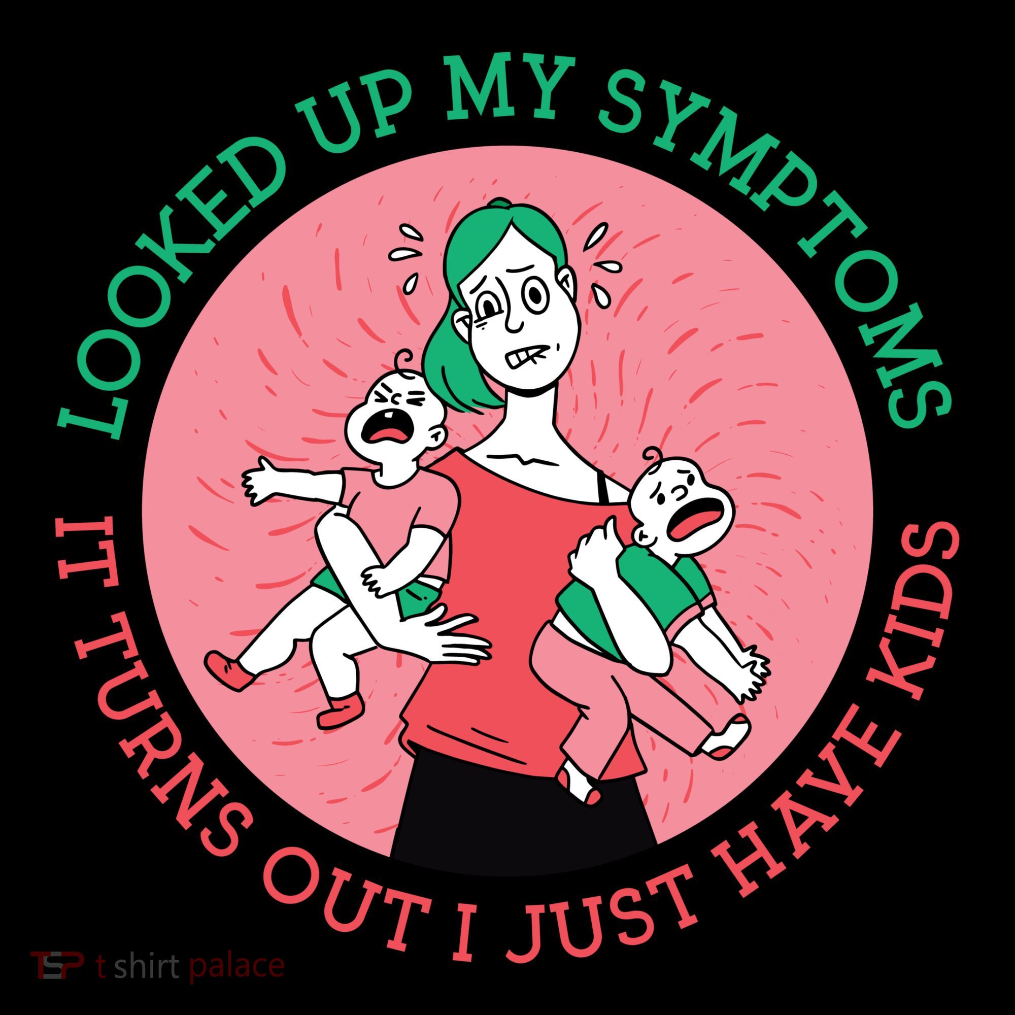 Funny Overwhelmed Mom Kids Hoodie