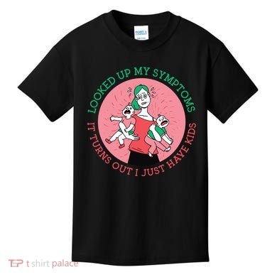 Funny Overwhelmed Mom Kids T-Shirt