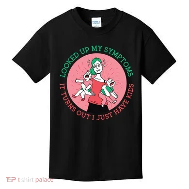Funny Overwhelmed Mom Kids T-Shirt
