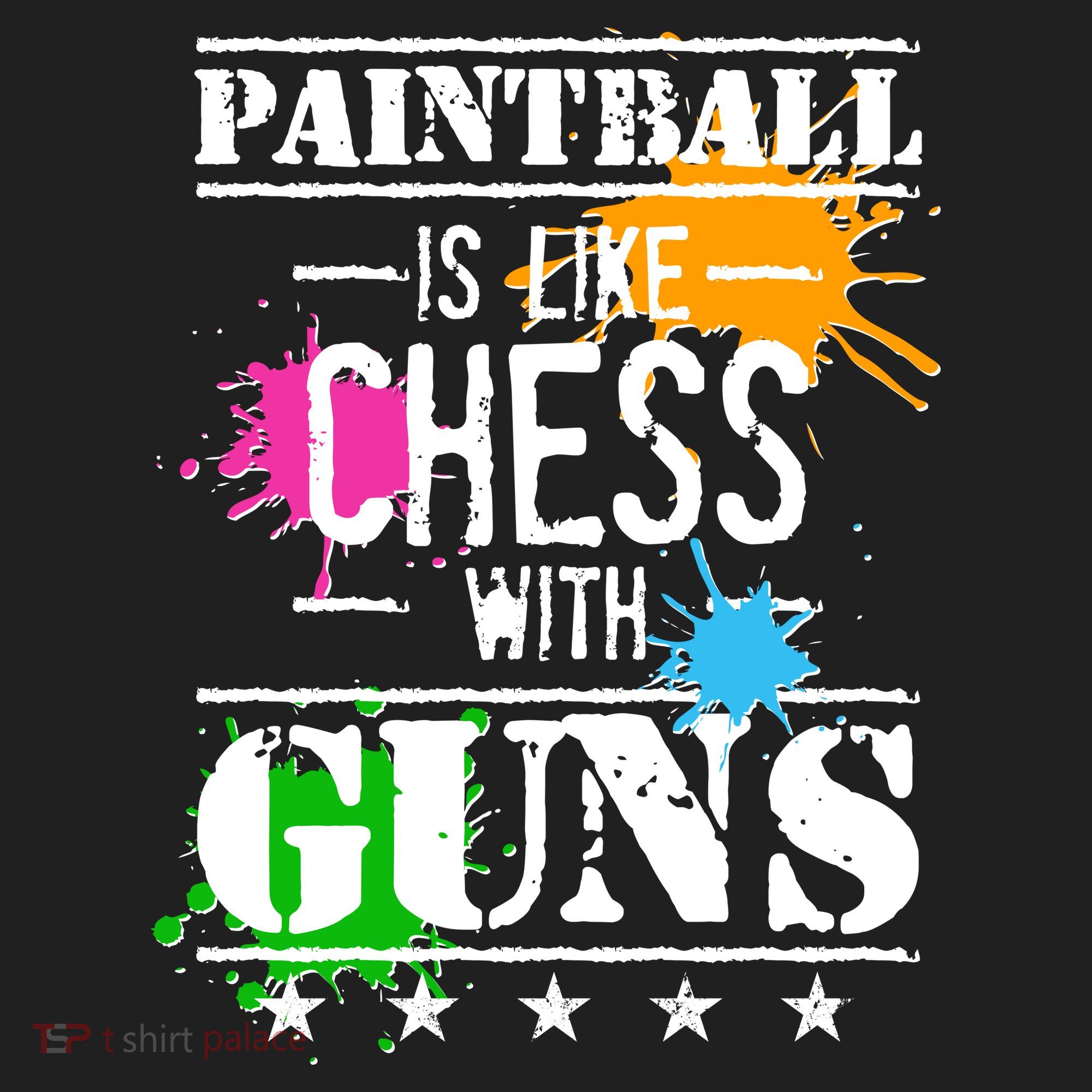 Funny Paintball Is Like Chess With Guns Hat