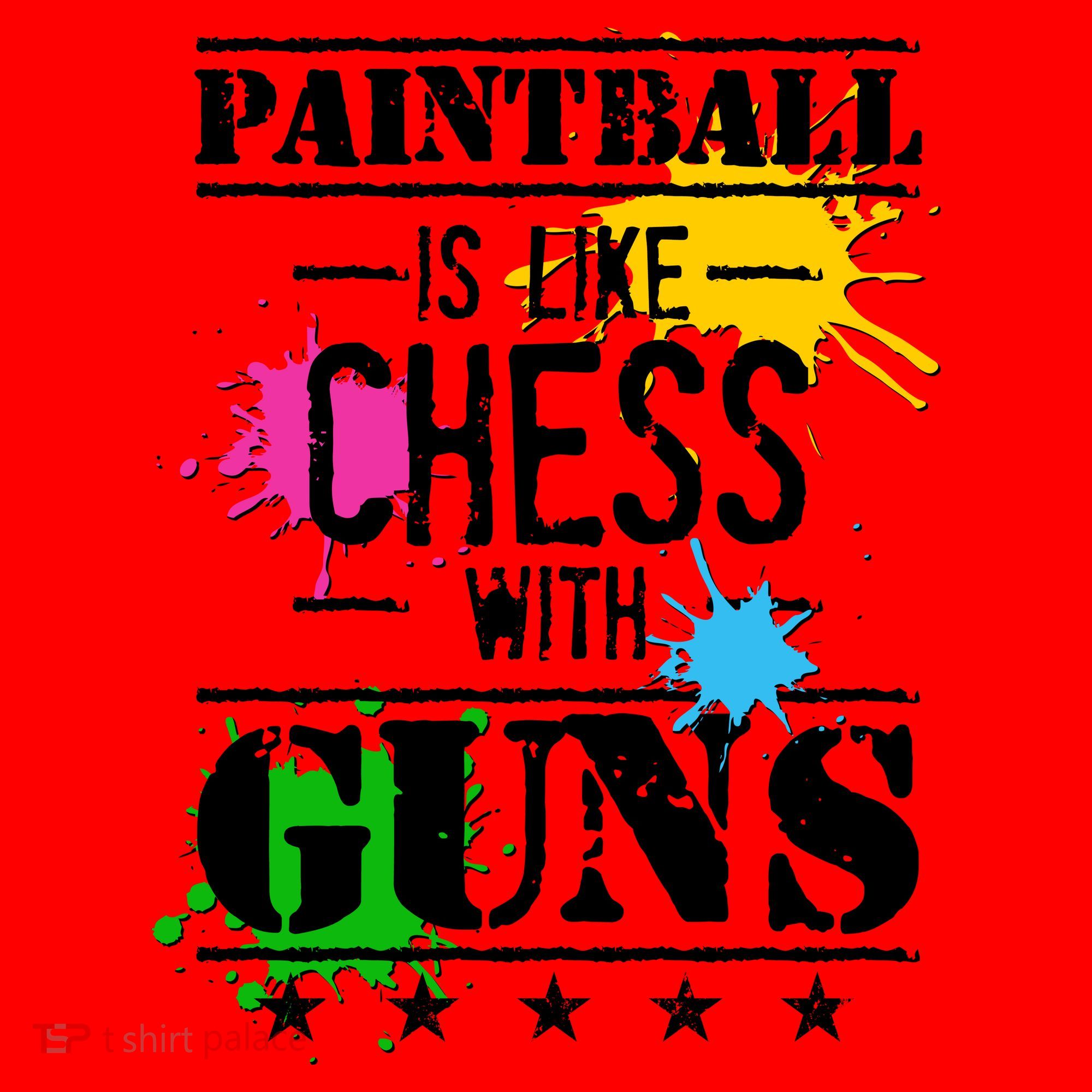 Funny Paintball Is Like Chess With Guns Santa Hat