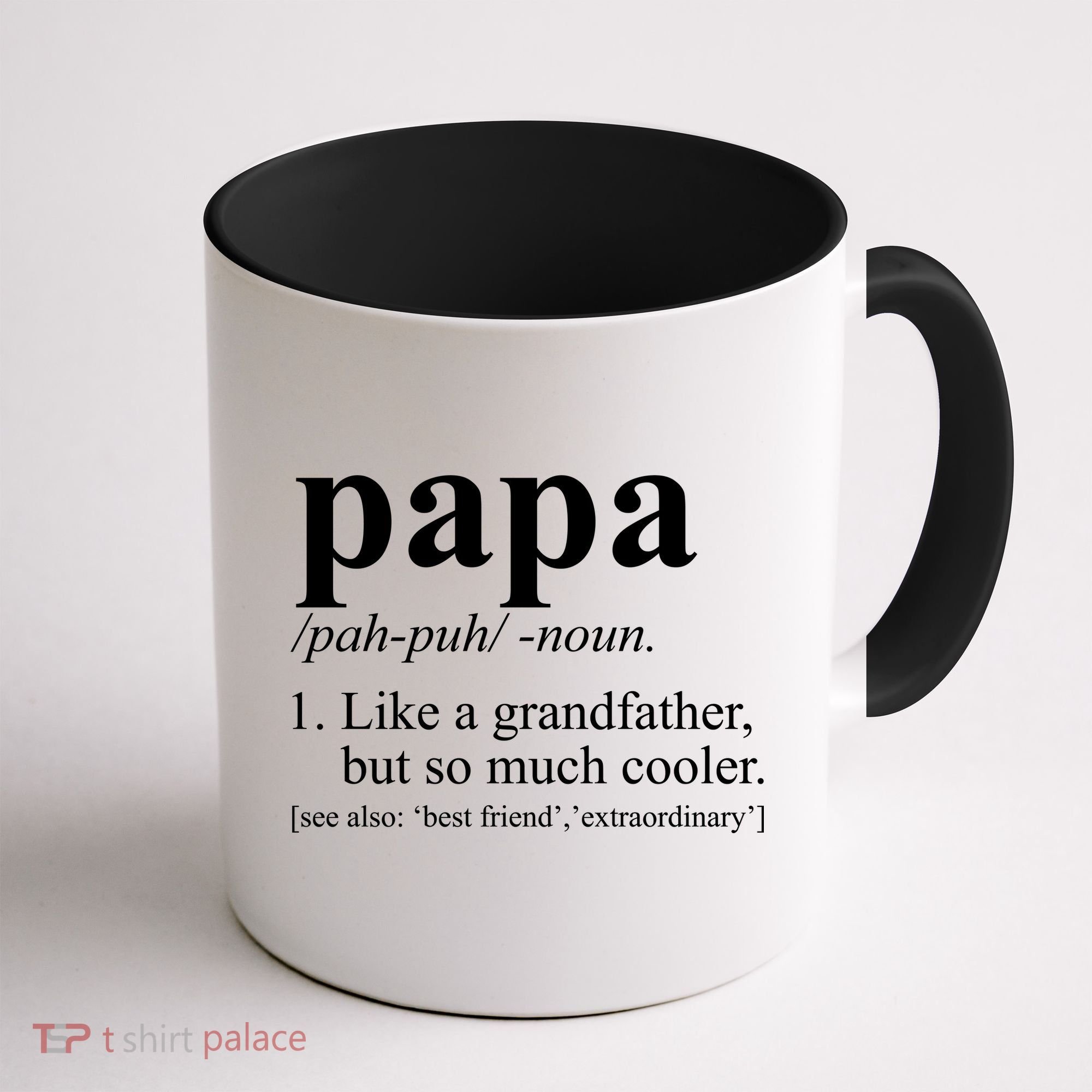 Funny Papa Definition Like A Grandfather Coffee Mug