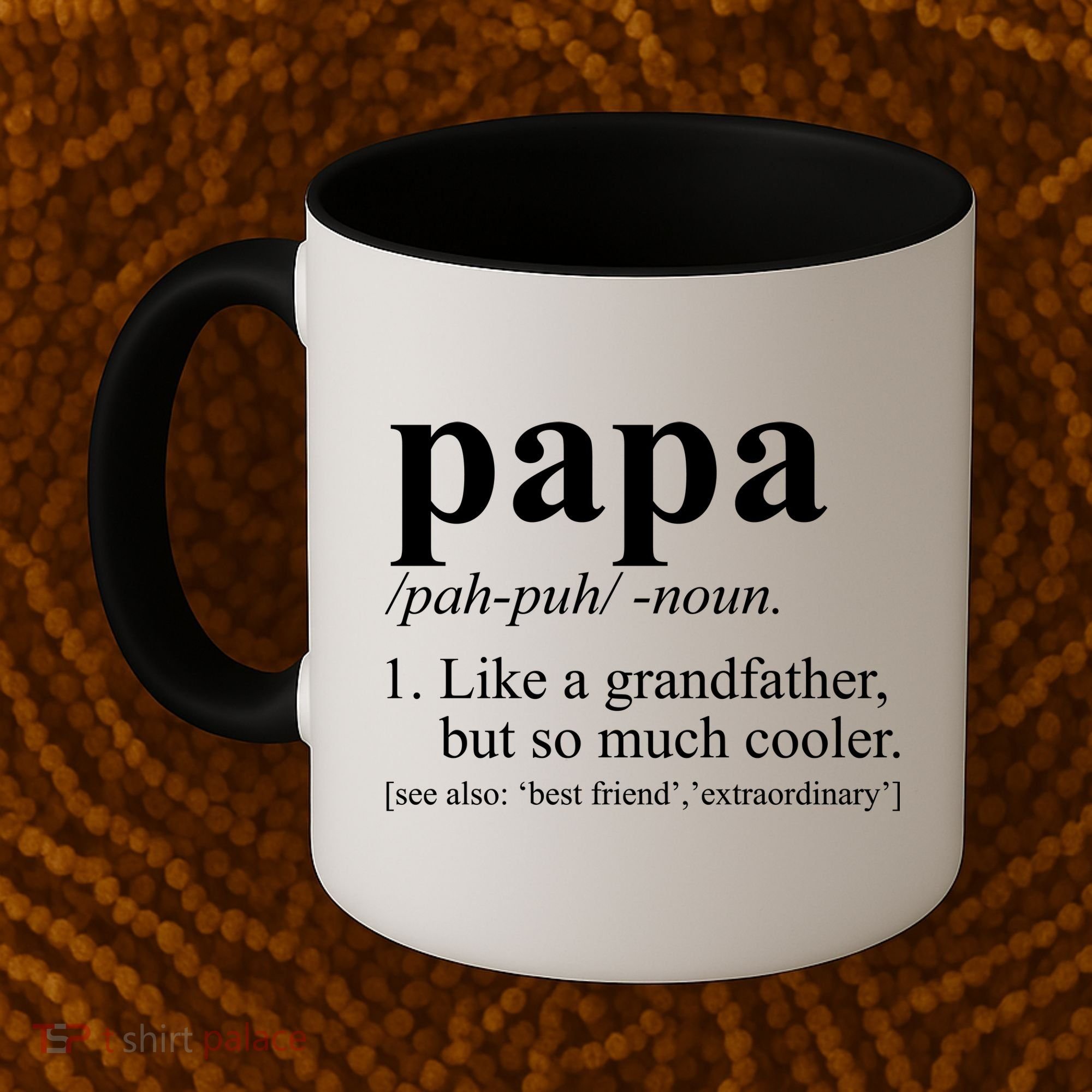 Funny Papa Definition Like A Grandfather Coffee Mug