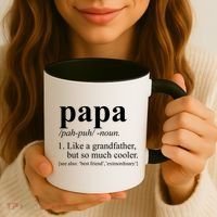Funny Papa Definition Like A Grandfather Coffee Mug thumb 3