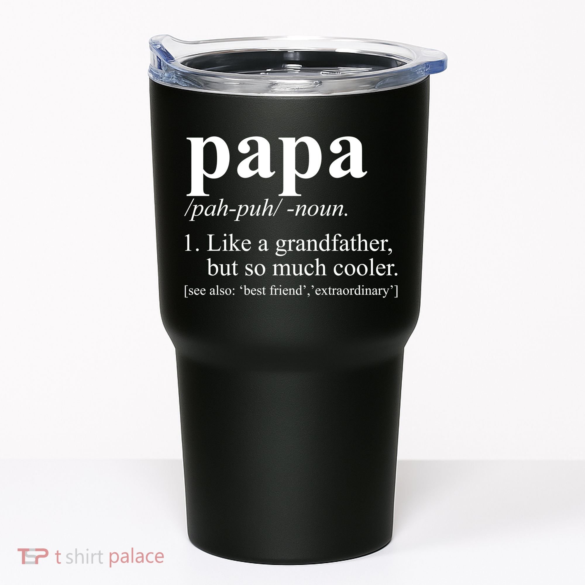 Funny Papa Definition Like A Grandfather Tumbler