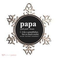 Funny Papa Definition Like A Grandfather Ornament thumb 0