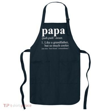 Funny Papa Definition Like A Grandfather Apron
