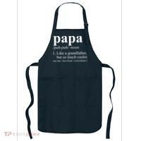 Funny Papa Definition Like A Grandfather Apron thumb 0