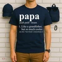 Funny Papa Definition Like A Grandfather T-Shirt thumb 6