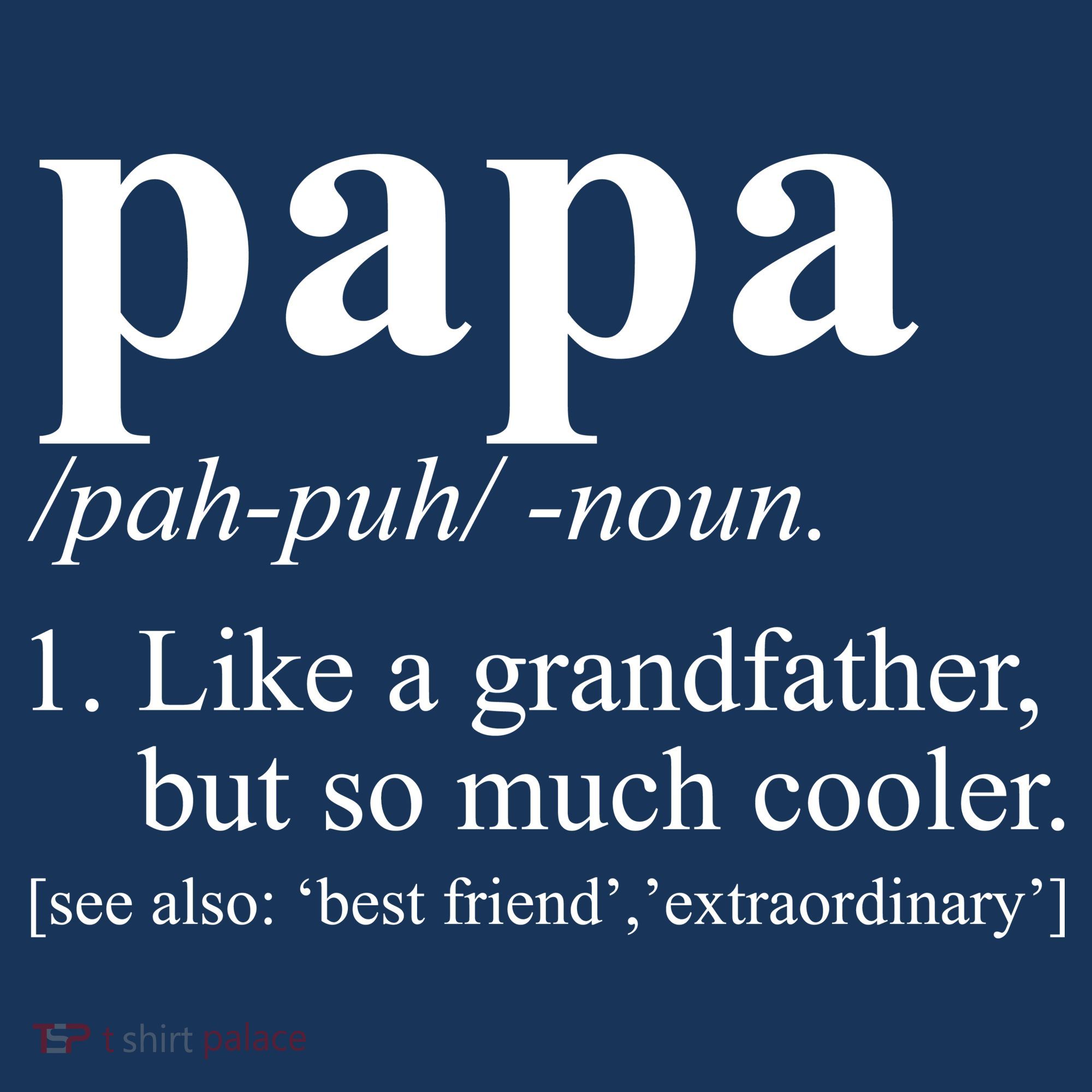 Funny Papa Definition Like A Grandfather Women's Hoodie