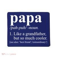 Funny Papa Definition Like A Grandfather Mousepad thumb 0