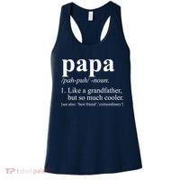 Funny Papa Definition Like A Grandfather Women's Tank Top thumb 0