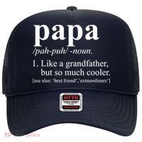 Funny Papa Definition Like A Grandfather Hat thumb 0