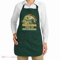 Funny Papa Don't Mess With Papasaurus Apron thumb 2
