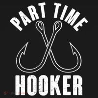 Funny Part Time Hooker Fishing Fan Backpack thumb 2