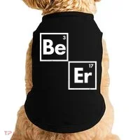 Funny Periodic Table Elements Be Er Beer Doggie Tank thumb 0