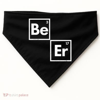 Funny Periodic Table Elements Be Er Beer USA-Made Doggie Bandana
