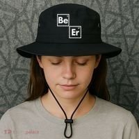 Funny Periodic Table Elements Be Er Beer Bucket Hat thumb 3