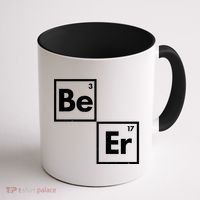 Funny Periodic Table Elements Be Er Beer Coffee Mug thumb 1