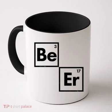 Funny Periodic Table Elements Be Er Beer Coffee Mug