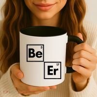 Funny Periodic Table Elements Be Er Beer Coffee Mug thumb 3