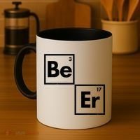 Funny Periodic Table Elements Be Er Beer Coffee Mug thumb 4