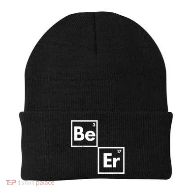 Funny Periodic Table Elements Be Er Beer Beanie
