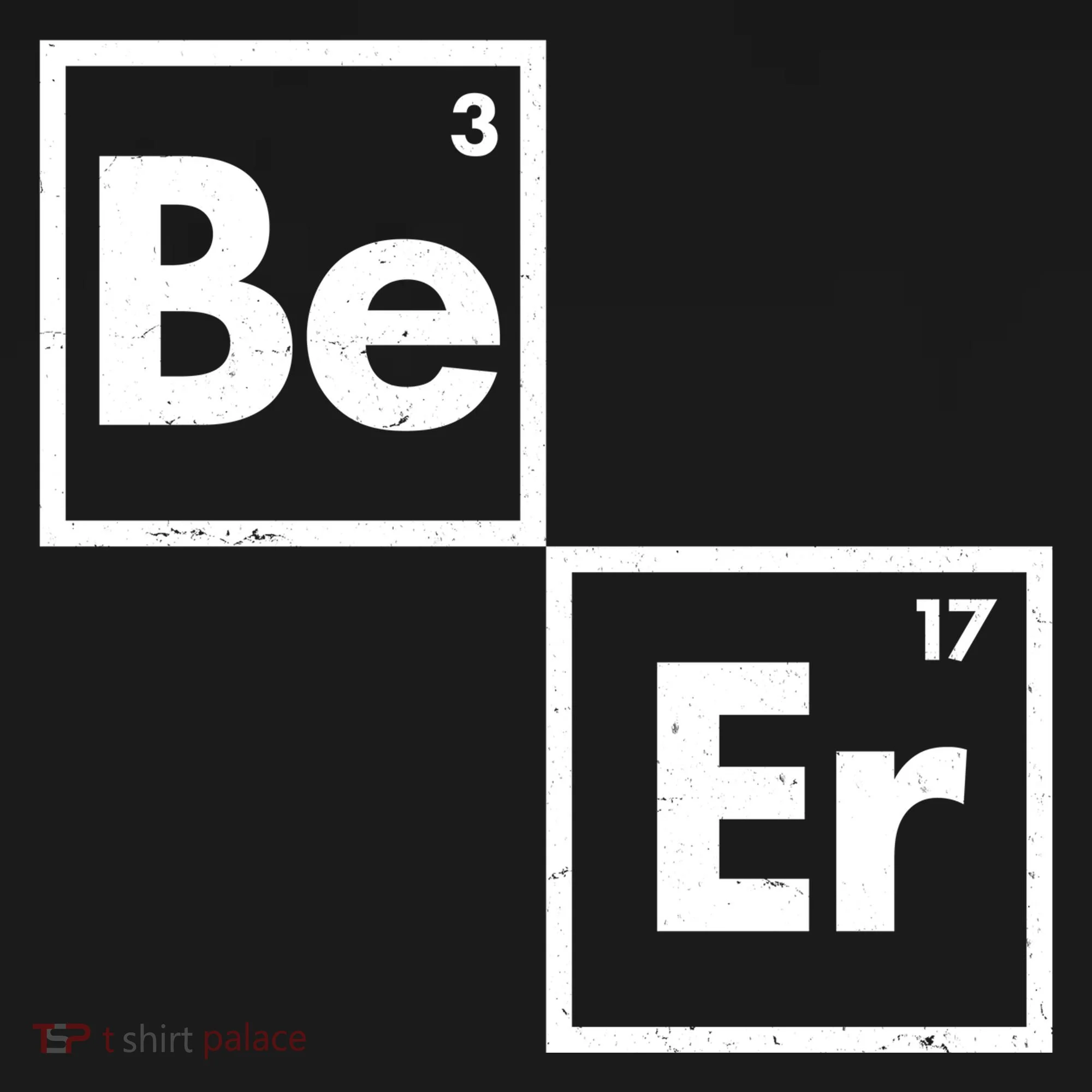 Funny Periodic Table Elements Be Er Beer Coaster