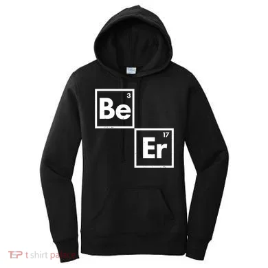 Funny Periodic Table Elements Be Er Beer Women's Hoodie