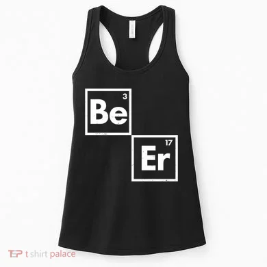 Funny Periodic Table Elements Be Er Beer Women's Tank Top