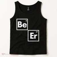 Funny Periodic Table Elements Be Er Beer Tank Top thumb 2